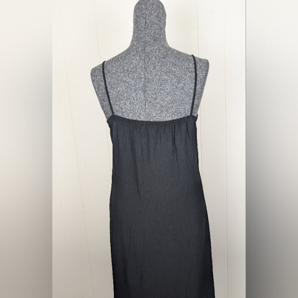 Avery Rayne Black Sleeveless V-Neck Knee-Length Dress large - Picture 8 of 9